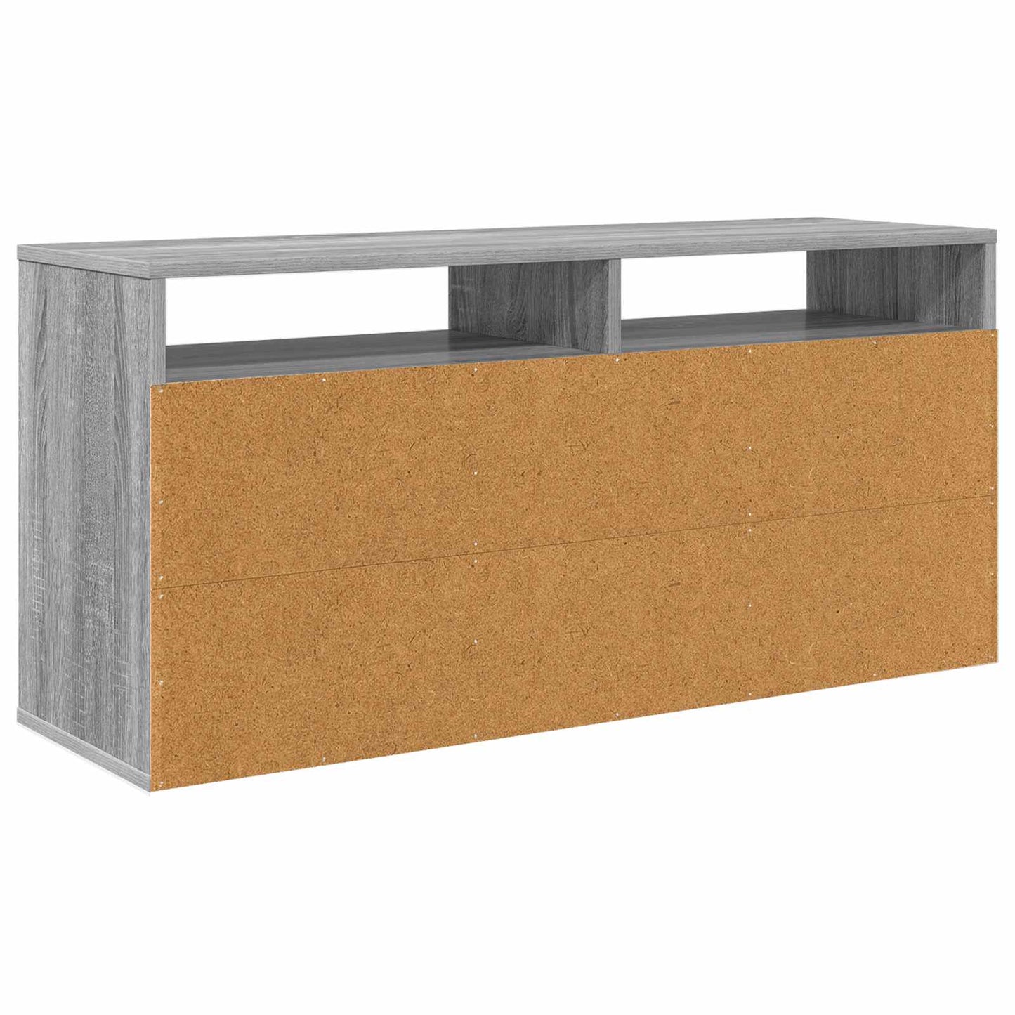vidaXL Χαμηλό γραφείο 102 x 32 x 48,5 εκ. Γκρι Sonoma