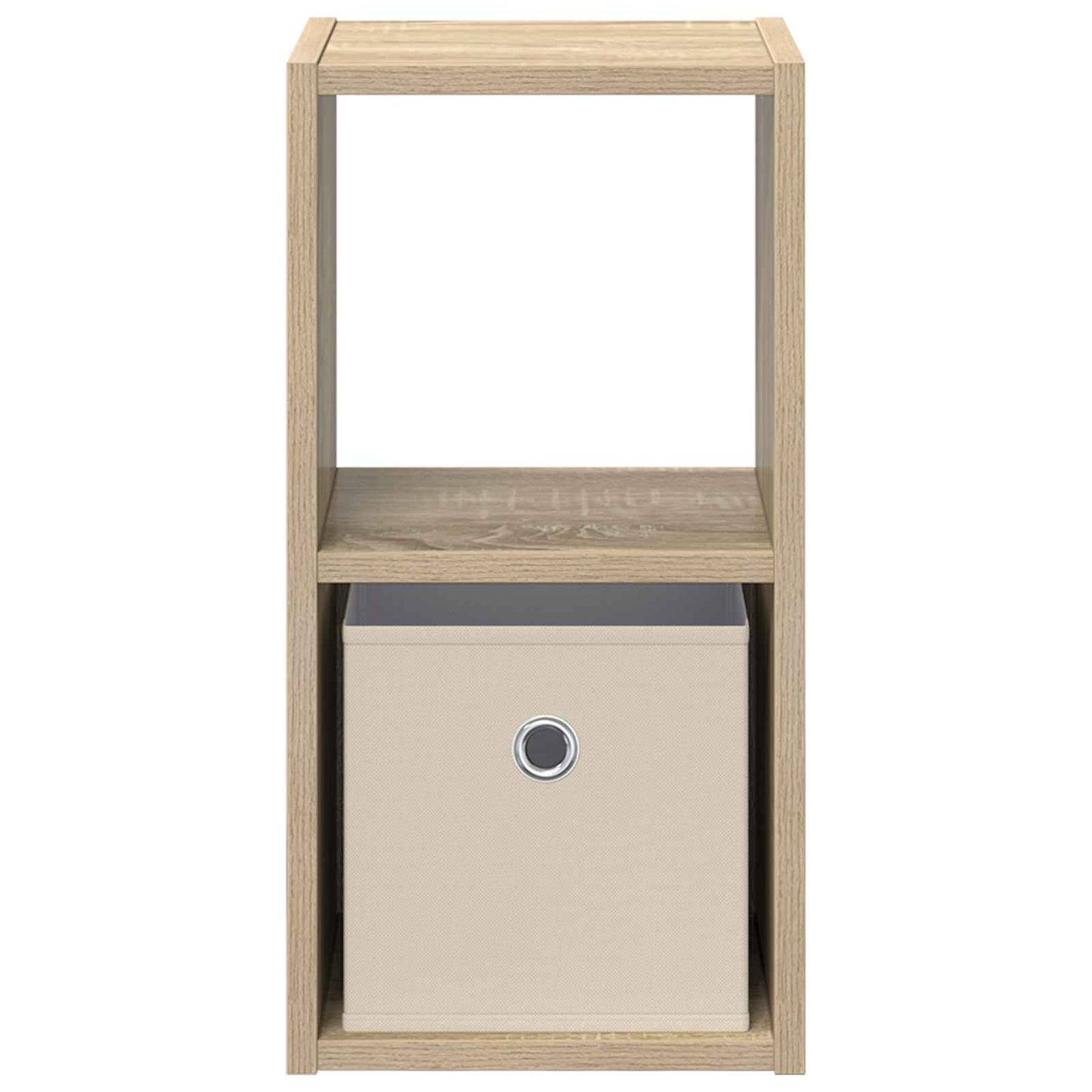 vidaXL Κομοδίνο με συρτάρι 2 pcs Δρύς Sonoma 25,5 x 22 x 49,5 εκ