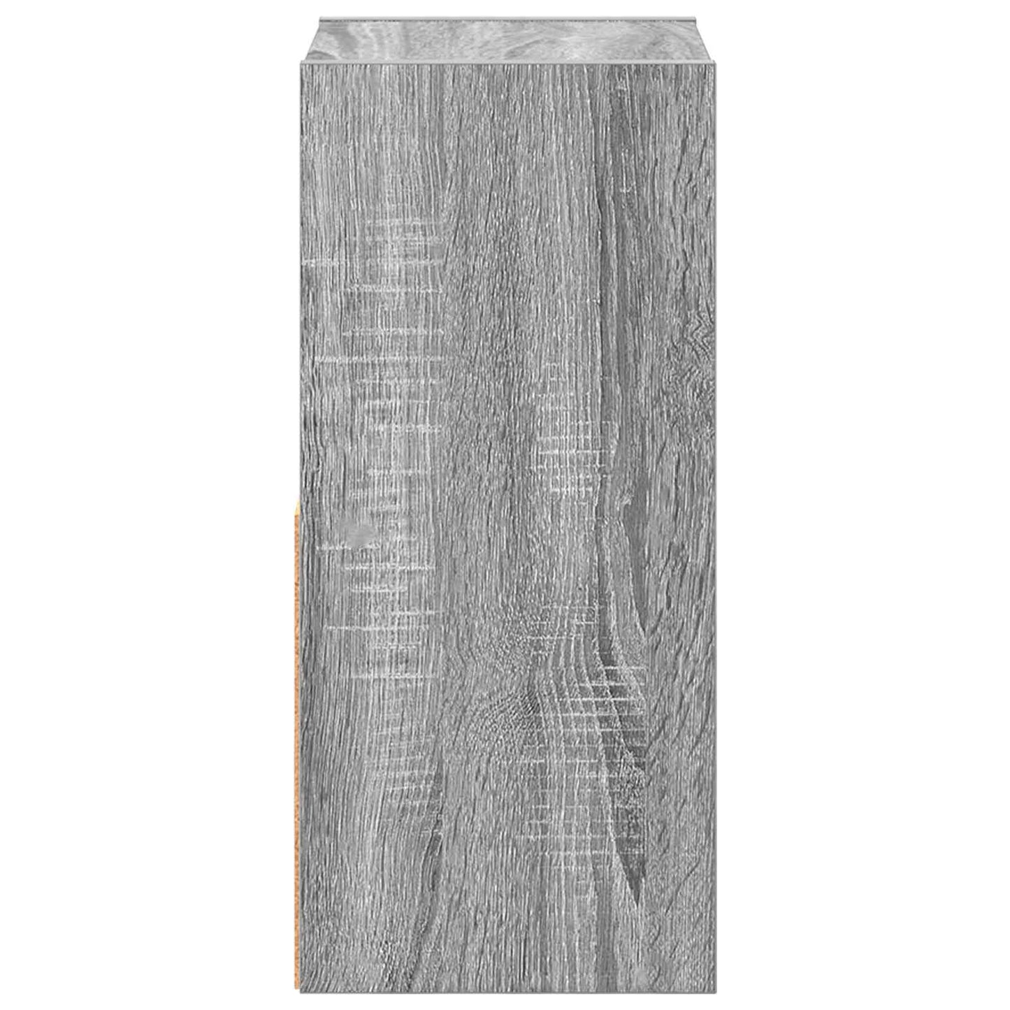 vidaXL Κομοδίνο Γκρίζο Σονομα 25,5 x 22 x 49,5 εκ Επεξεργασμένο ξύλο