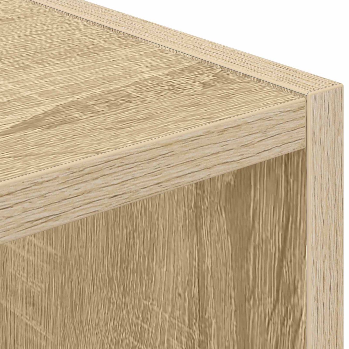 vidaXL Κομοδίνο Δρύς Sonoma 30,5 x 27 x 59,5 εκ Επεξεργασμένο Ξύλο