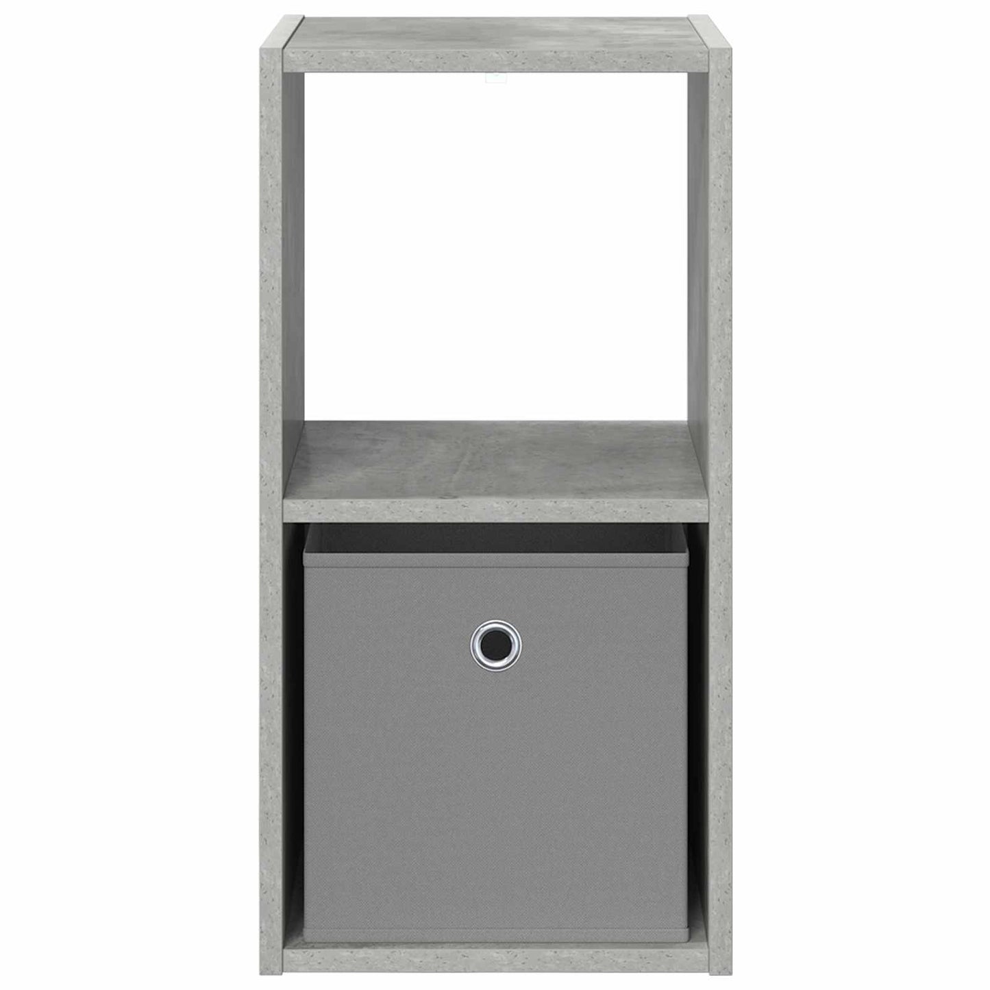 vidaXL Κομοδίνο Σκυρόδεμα Γκρι 30,5 x 27 x 59,5 εκ Επεξεργασμένο Ξύλο