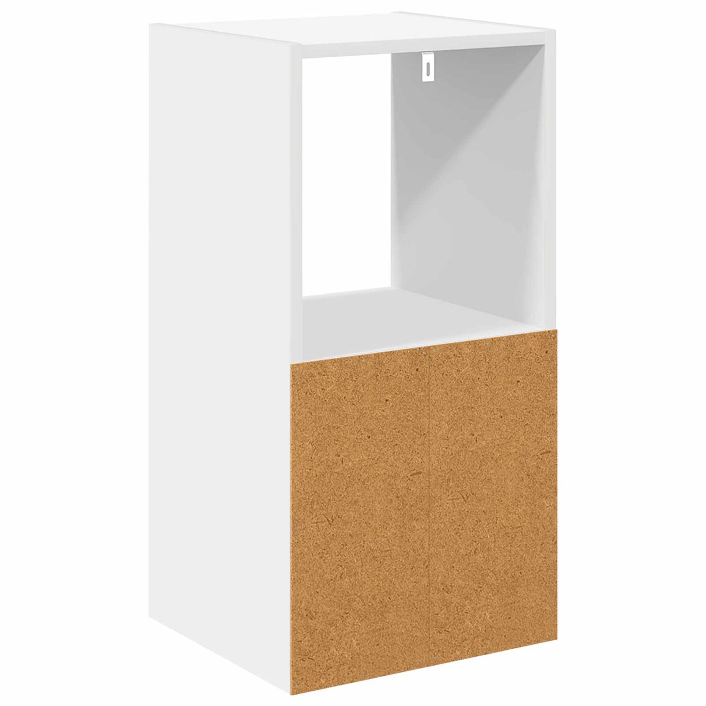 vidaXL Κομοδίνο 2 τμχ. Λευκό 35 x 32 x 68,5 εκ Επεξεργασμένο Ξύλο