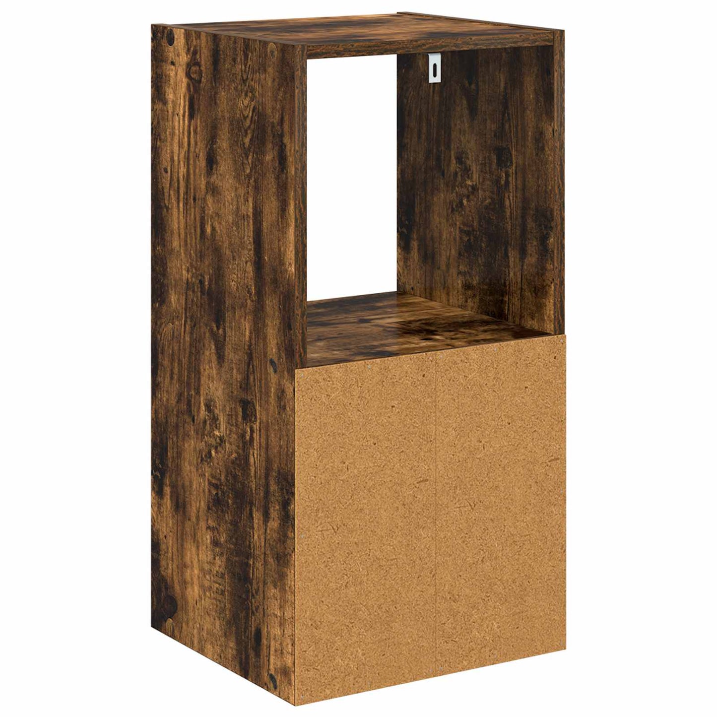 vidaXL Κομοδίνο 2 τμχ. Καπνιστό Δρύς 35 x 32 x 68,5 εκ