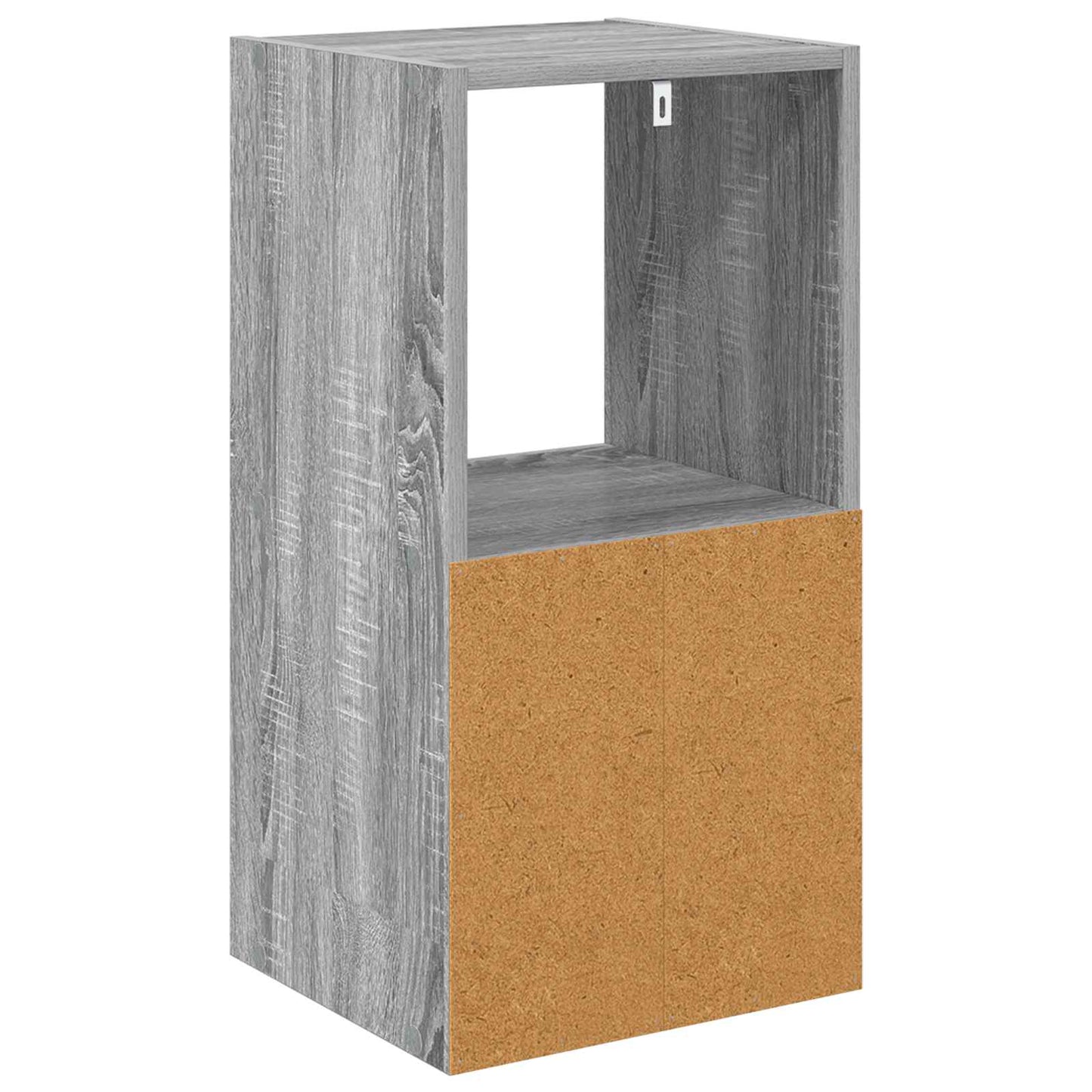 vidaXL Κομοδίνο Γκρι Sonoma 35 x 32 x 68,5 εκ Επεξεργασμένο Ξύλο