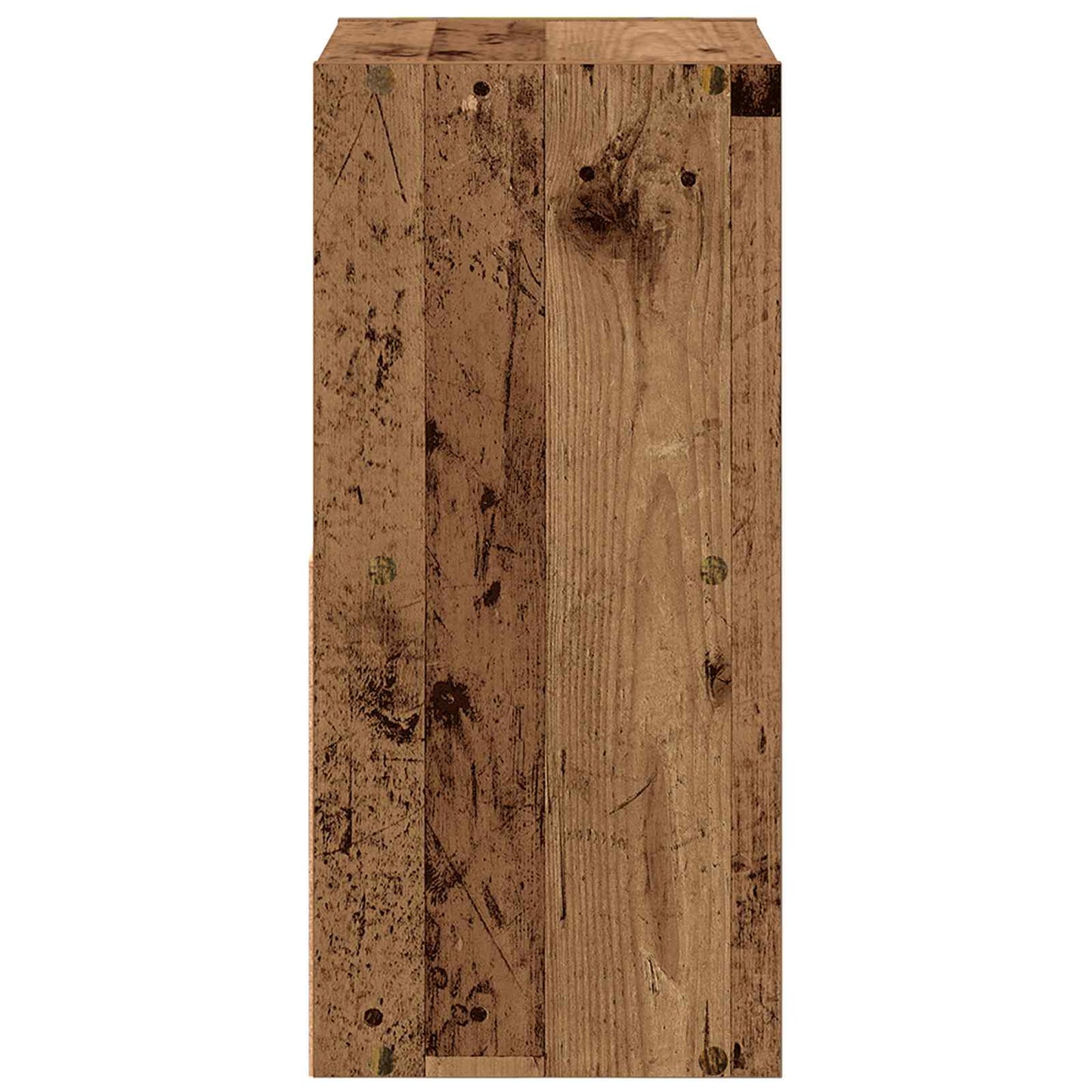 vidaXL Κομοδίνο 2 τμχ. Παλιό ξύλο 35 x 32 x 68,5 εκ Επεξεργασμένο Ξύλο
