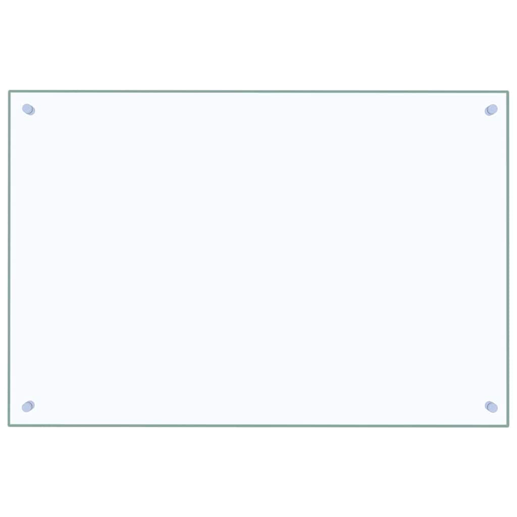 vidaXL Πλάτη κουζίνας 2 τμχ. Διαφανές 90 x 60 cm σκληρυμένο γυαλί