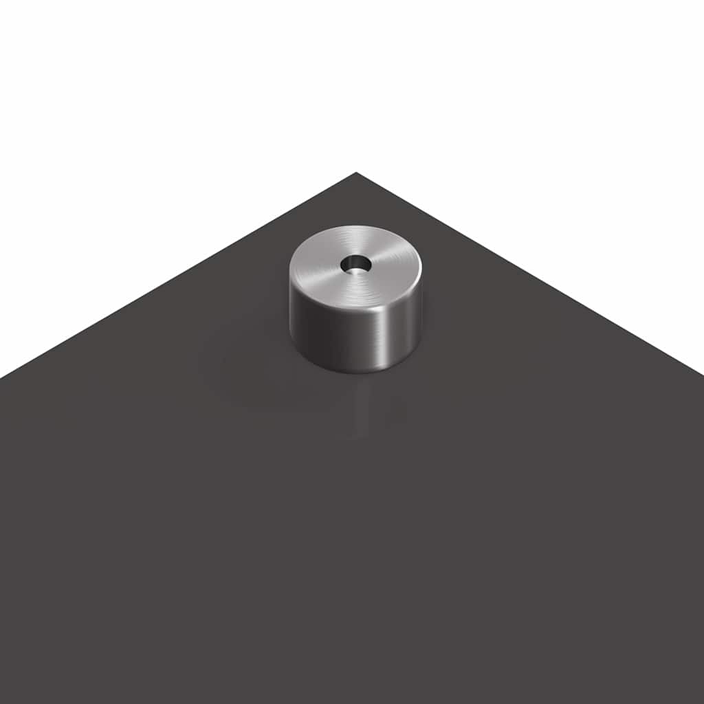 vidaXL Πίσω Πάνελ Κουζίνας 2 pcs Σκούρο Γκρι 80 x 50 cm