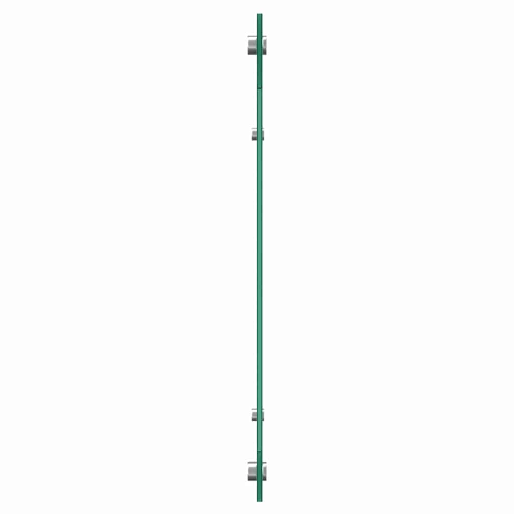 vidaXL Πλάτη κουζίνας 2 τμχ. Λευκό 120 x 50 cm σκληρυμένο γυαλί