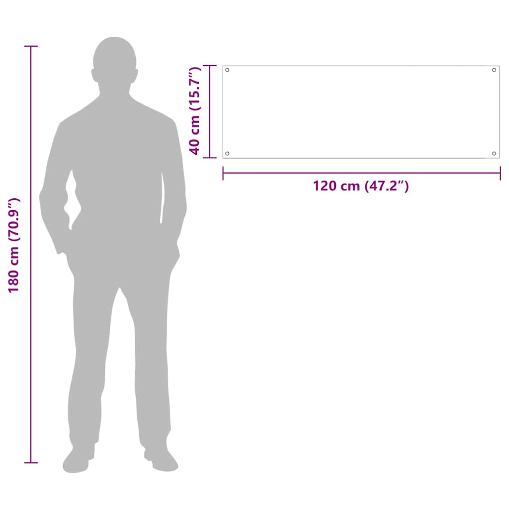 vidaXL Πίσω Πάνελ Κουζίνας 2 pcs Σκούρο Γκρι 120 x 40 cm