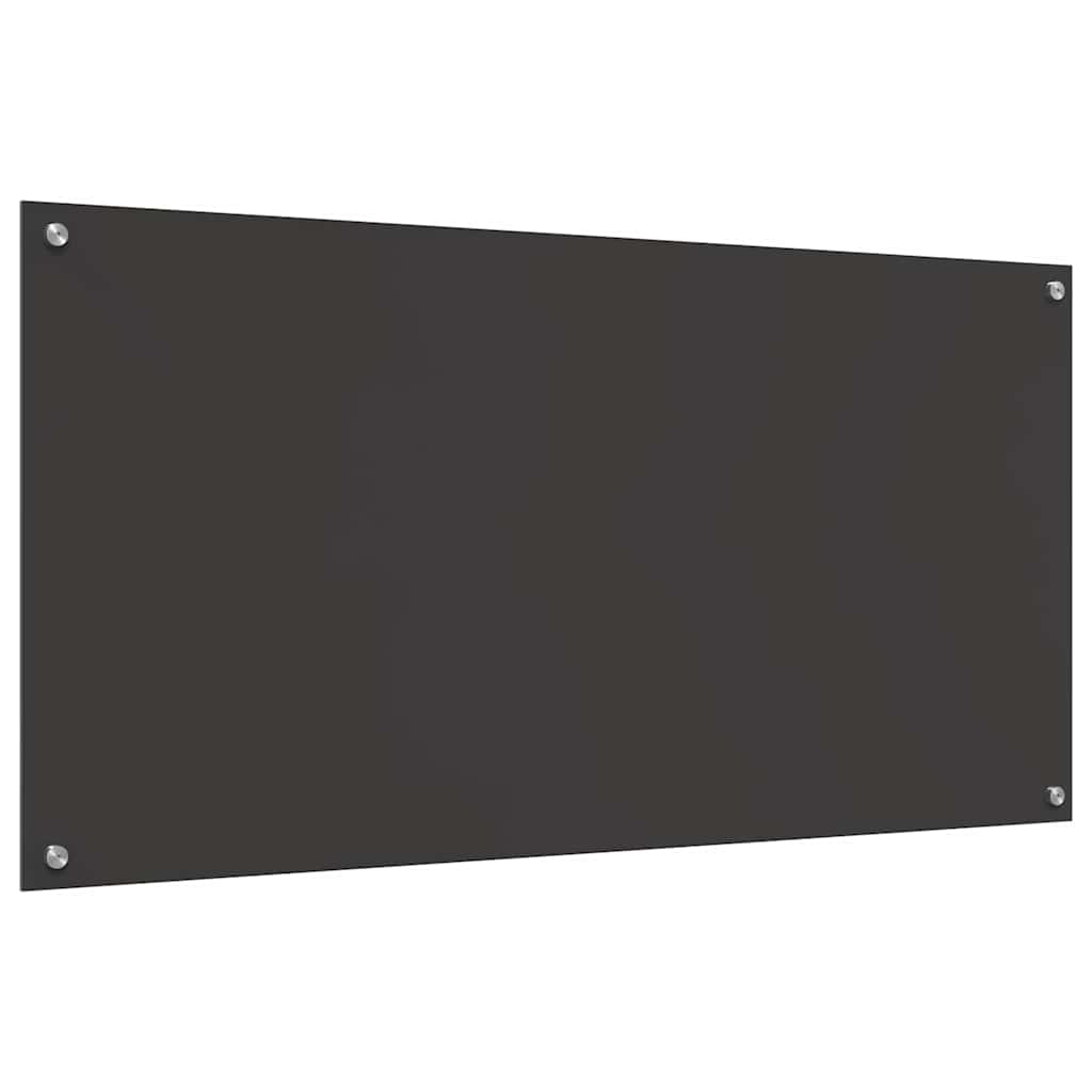 vidaXL Πίσω Πάνελ Κουζίνας 2 pcs Σκούρο Γκρι 120 x 60 cm