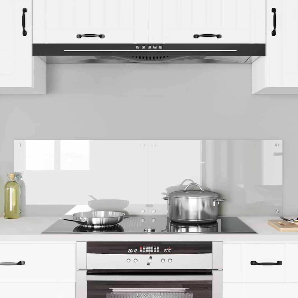 vidaXL Πίσω Πάνελ Κουζίνας Διαφανές 70 x 40 x 0.8 εκ σκληρυμένο γυαλί