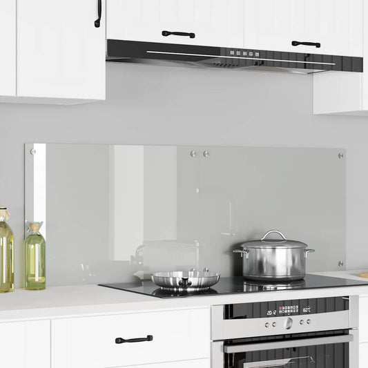 vidaXL Πίσω Πάνελ Κουζίνας Διαφανές 70 x 50 x 0.8 εκ σκληρυμένο γυαλί