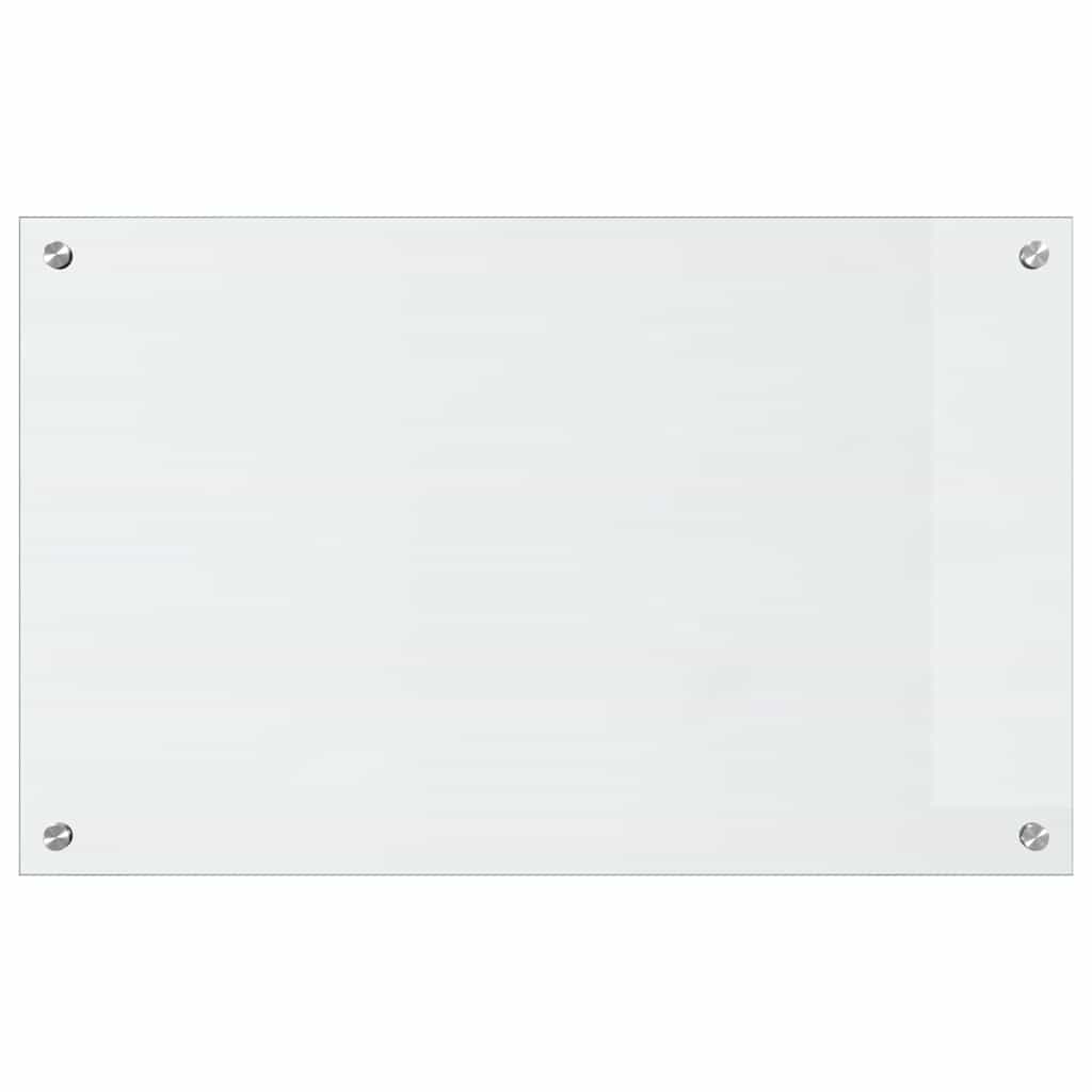 vidaXL Πίσω Πάνελ Κουζίνας Διαφανές 80 x 50 x 0.8 εκ. σκληρυμένο γυαλί