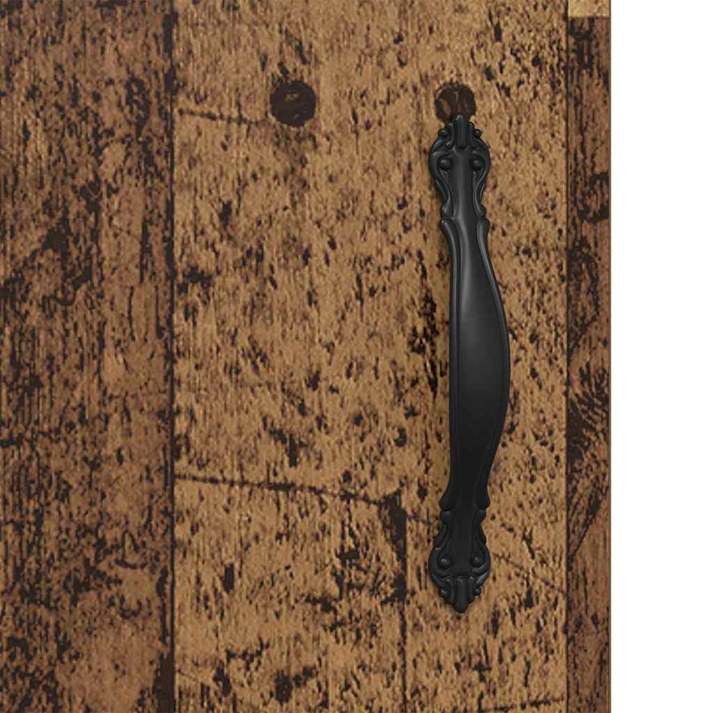 vidaXL Ντουλάπα τοίχου Επιτοίχιο 2 pcs Παλιό ξύλο 69,5 x 34 x 90 εκ.