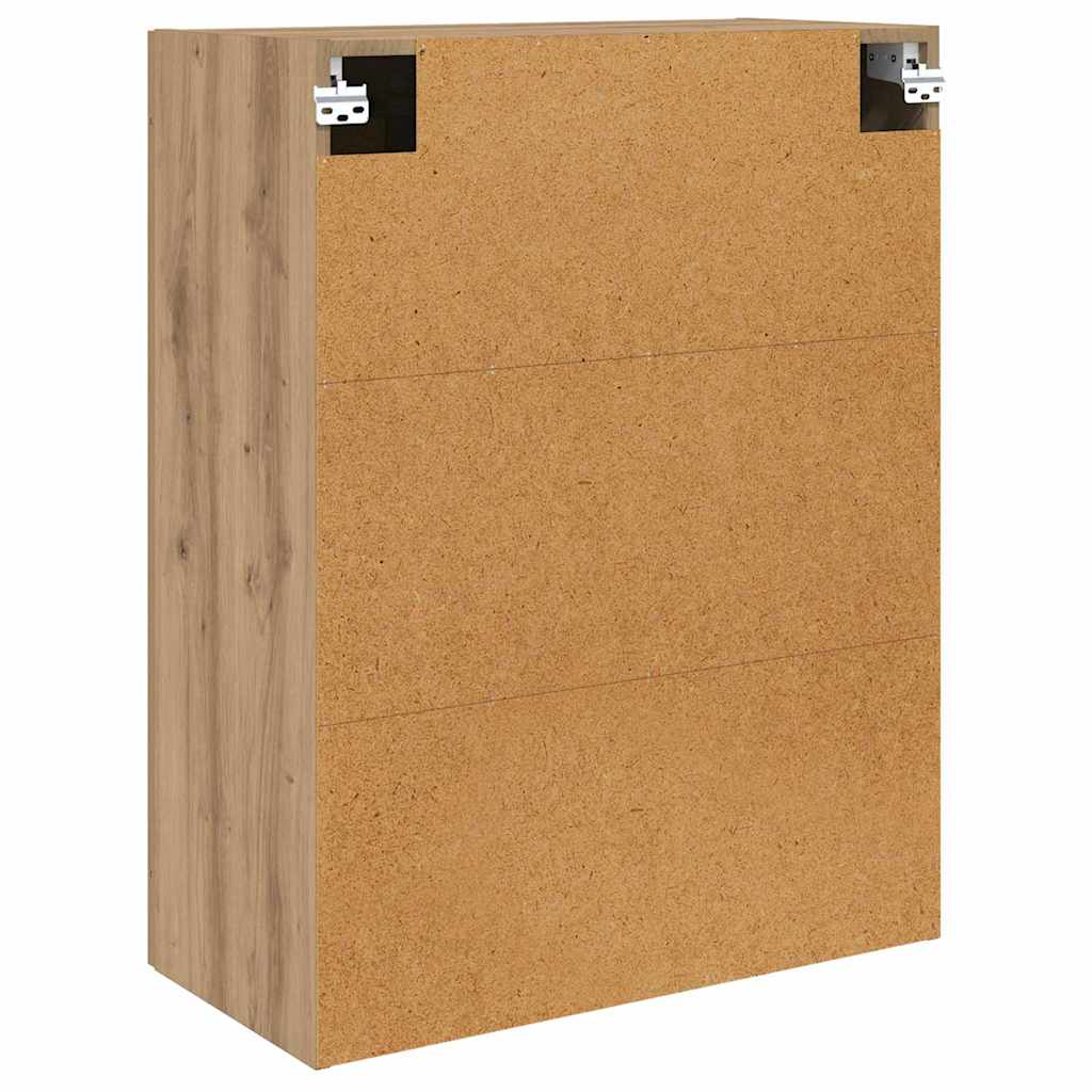 vidaXL Ντουλάπα τοίχου Επιτοίχιο 2 pcs Artisan Oak 69,5 x 34 x 90 εκ.