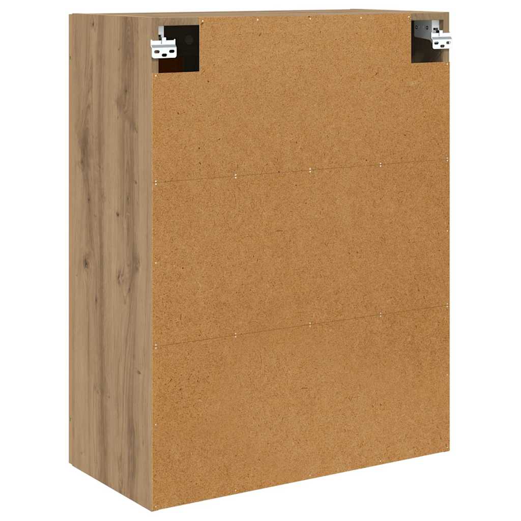 vidaXL Ντουλάπα τοίχου Επιτοίχιο 2 pcs Artisan Oak 69,5 x 34 x 90 εκ.