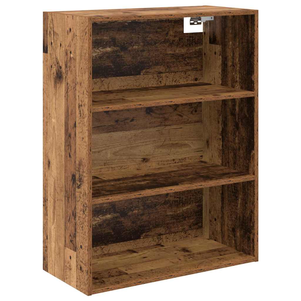 vidaXL Highboard με συρτάρι 2 pcs Παλιό ξύλο Επεξεργασμένο ξύλο