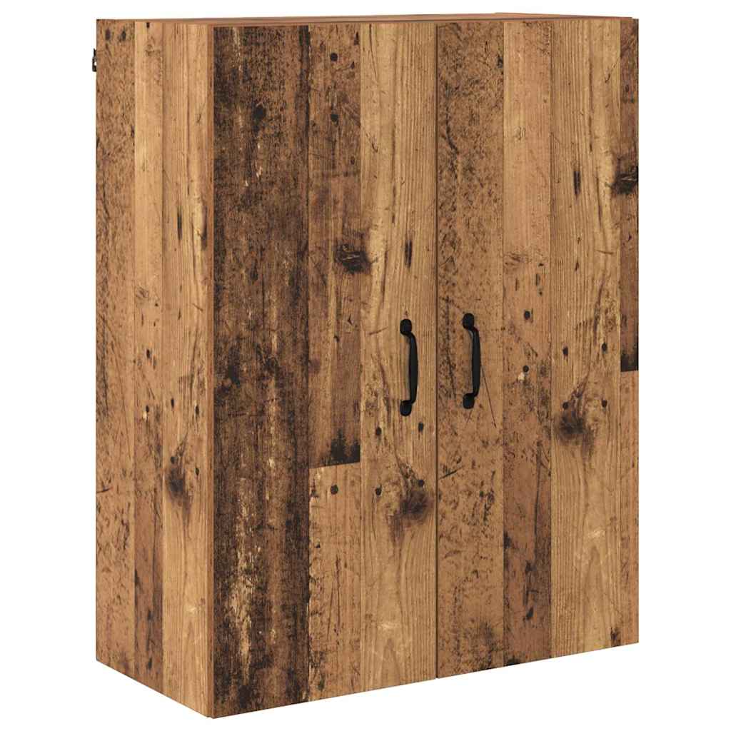 vidaXL Highboard Παλιό Ξύλο 69,5 x 34 x 180 εκ. Επεξεργασμένο ξύλο