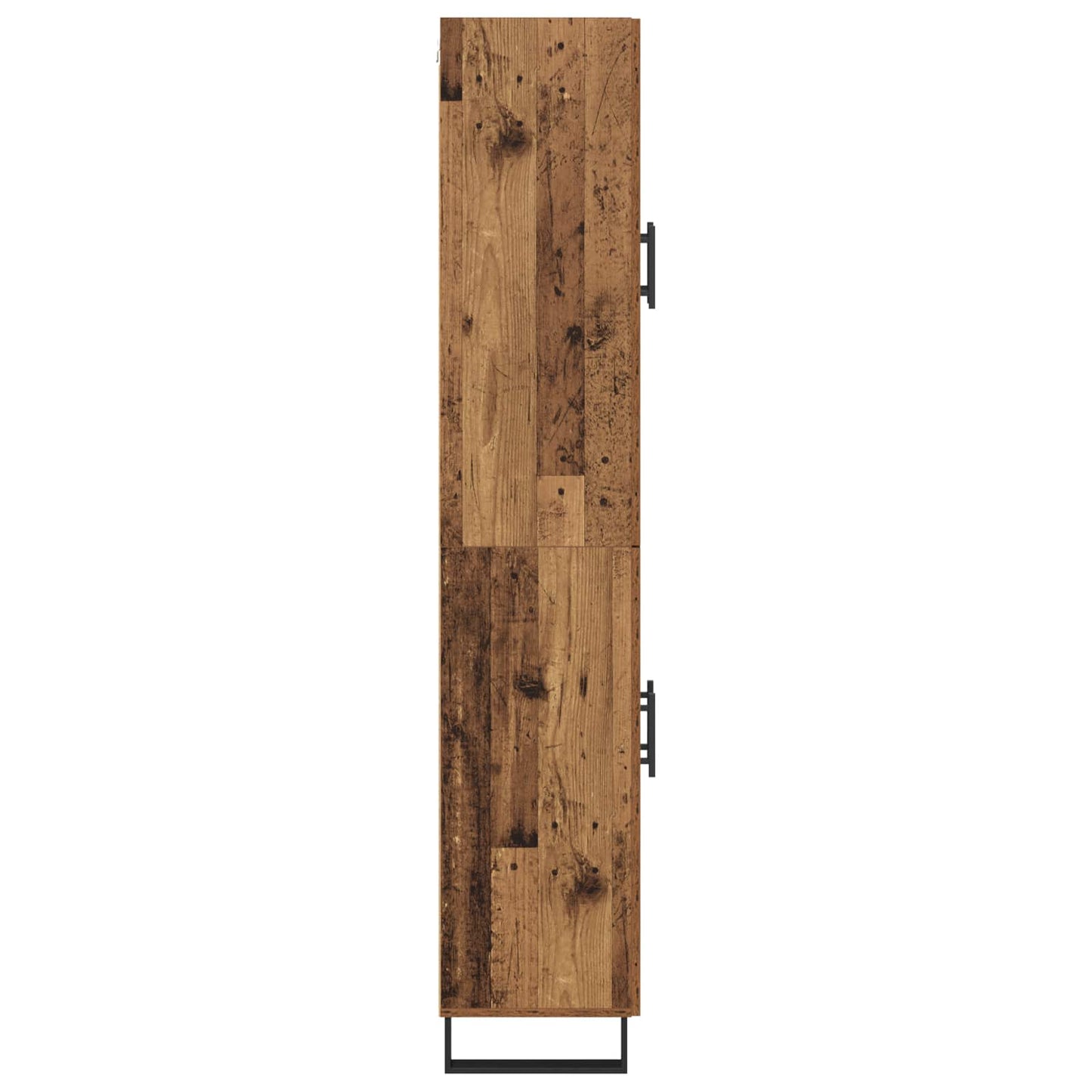 vidaXL Highboard 2 pcs Παλιό Ξύλο Επεξεργασμένο ξύλο