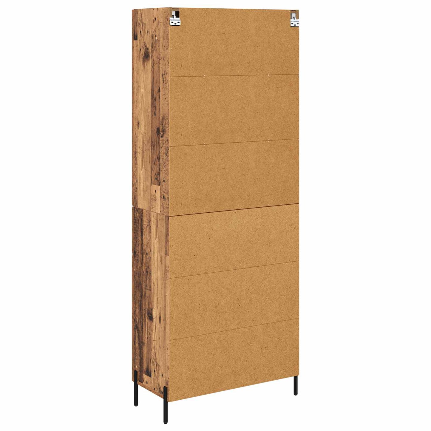 vidaXL Highboard Παλιό Ξύλο 69,5 x 34 x 180 εκ. Επεξεργασμένο ξύλο
