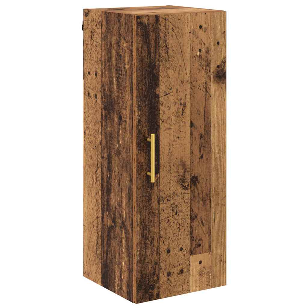 vidaXL Highboard 2 pcs Παλιό Ξύλο Επεξεργασμένο ξύλο