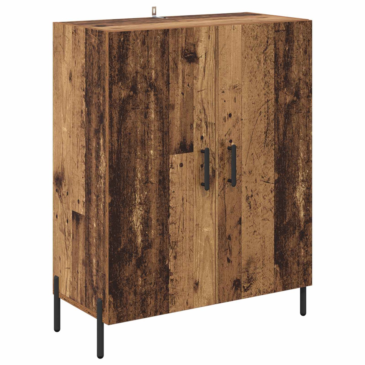 vidaXL Highboard Παλιό Ξύλο 69,5 x 34 x 180 εκ. Επεξεργασμένο ξύλο
