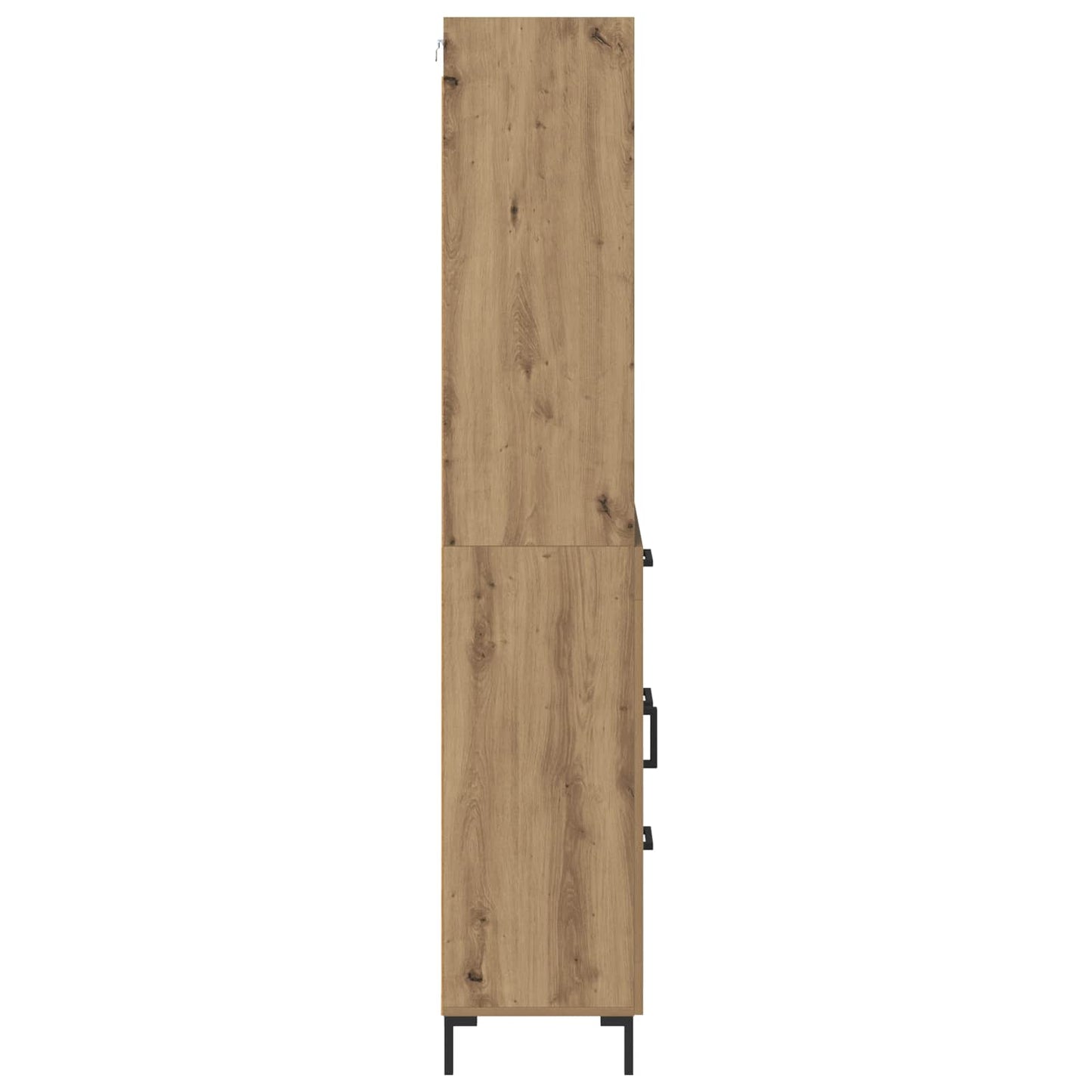 vidaXL Highboard Artisan Oak 69,5 x 34 x 180 εκ. Επεξεργασμένο ξύλο