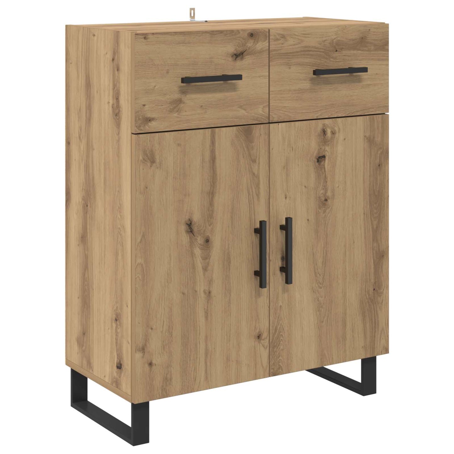vidaXL Highboard Artisan Oak 69,5 x 34 x 180 εκ. Επεξεργασμένο ξύλο