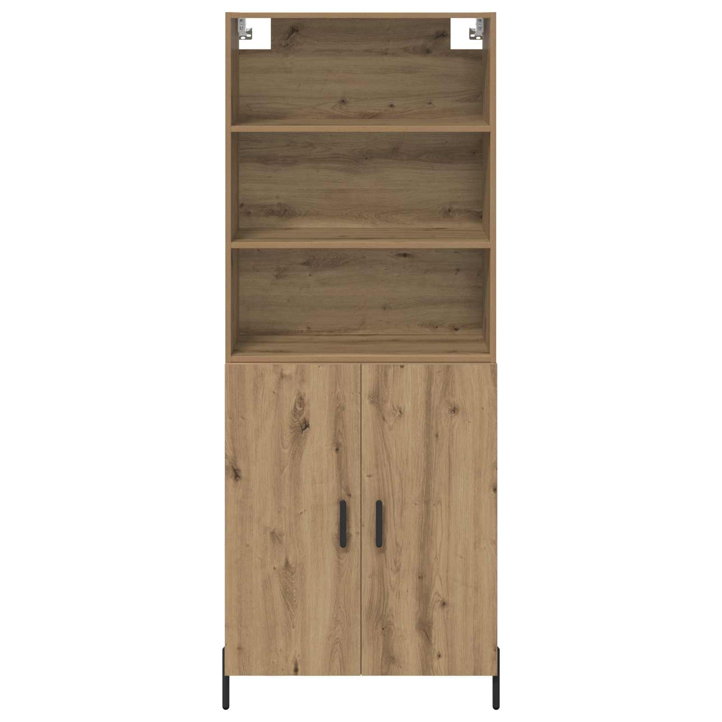 vidaXL Highboard Artisan Oak 69,5 x 32,5 x 180 εκ Επεξεργασμένο ξύλο