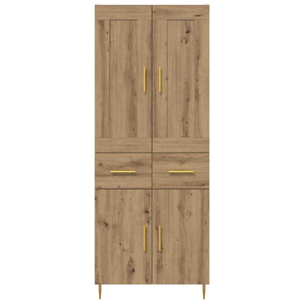 Highboard Artisan Oak 69,5 x 34 x 180 εκ. Επεξεργασμένο ξύλο