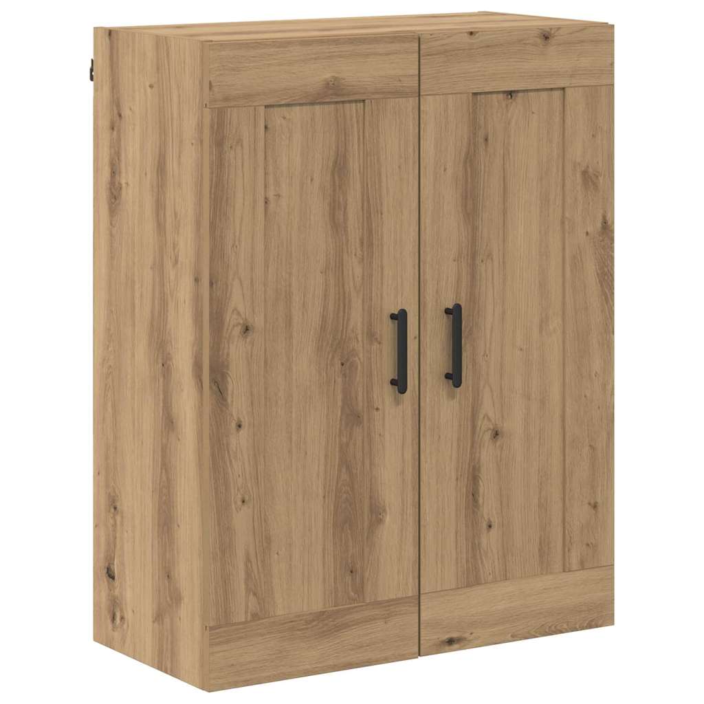 vidaXL Highboard με συρτάρι 2 pcs Artisan Oak Επεξεργασμένο ξύλο