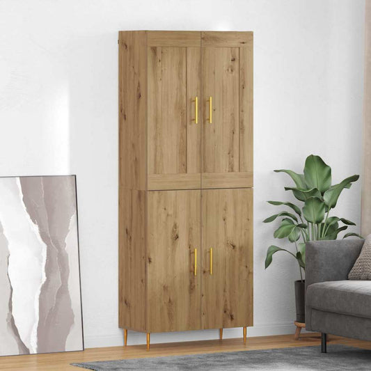 Highboard Artisan Oak 69,5 x 34 x 180 εκ. Επεξεργασμένο ξύλο
