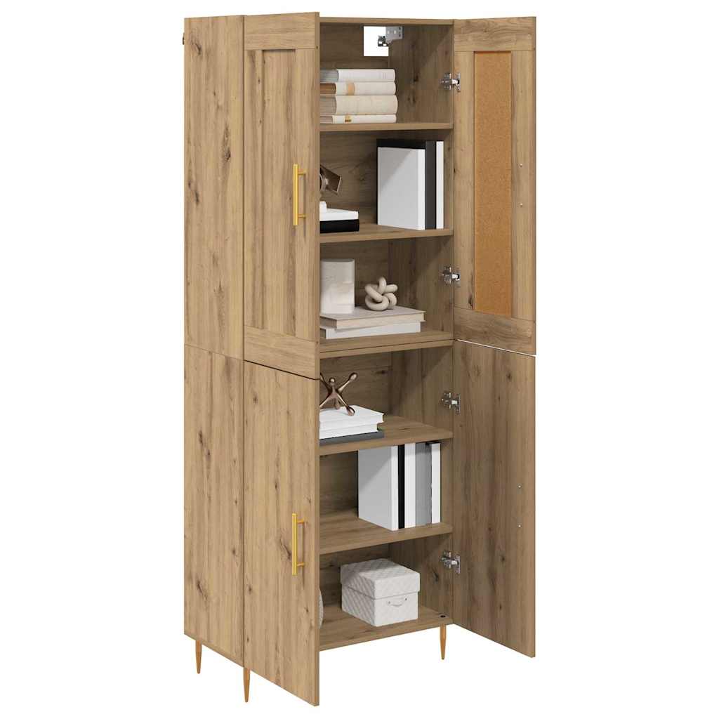 Highboard Artisan Oak 69,5 x 34 x 180 εκ. Επεξεργασμένο ξύλο