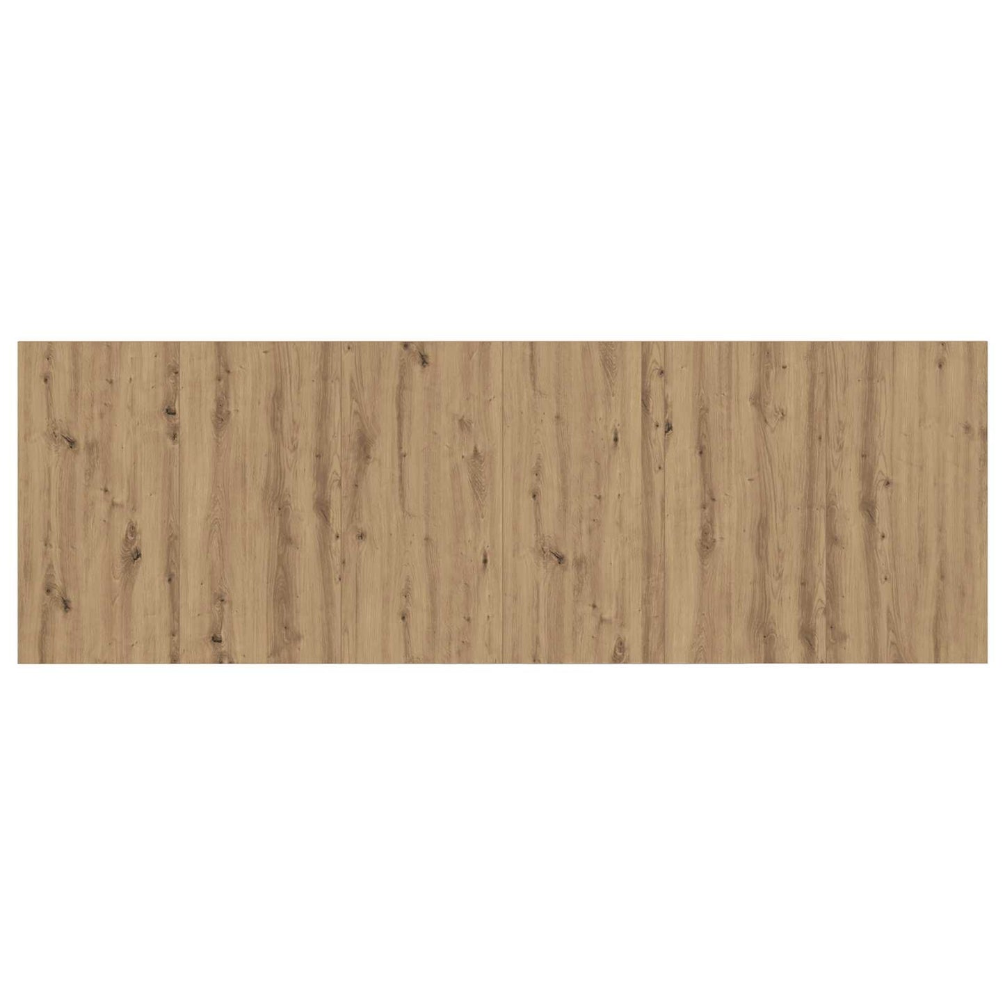 vidaXL Κεφαλή κρεβατιού με κομοδίνο με συρτάρι 3 pcs Artisan Oak