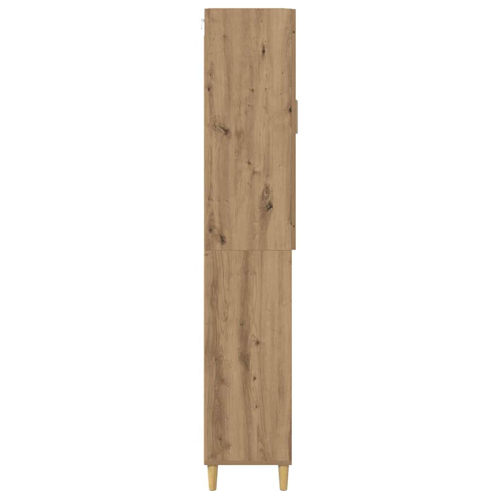 vidaXL Highboard Artisan Oak 69,5 x 34 x 180 εκ.