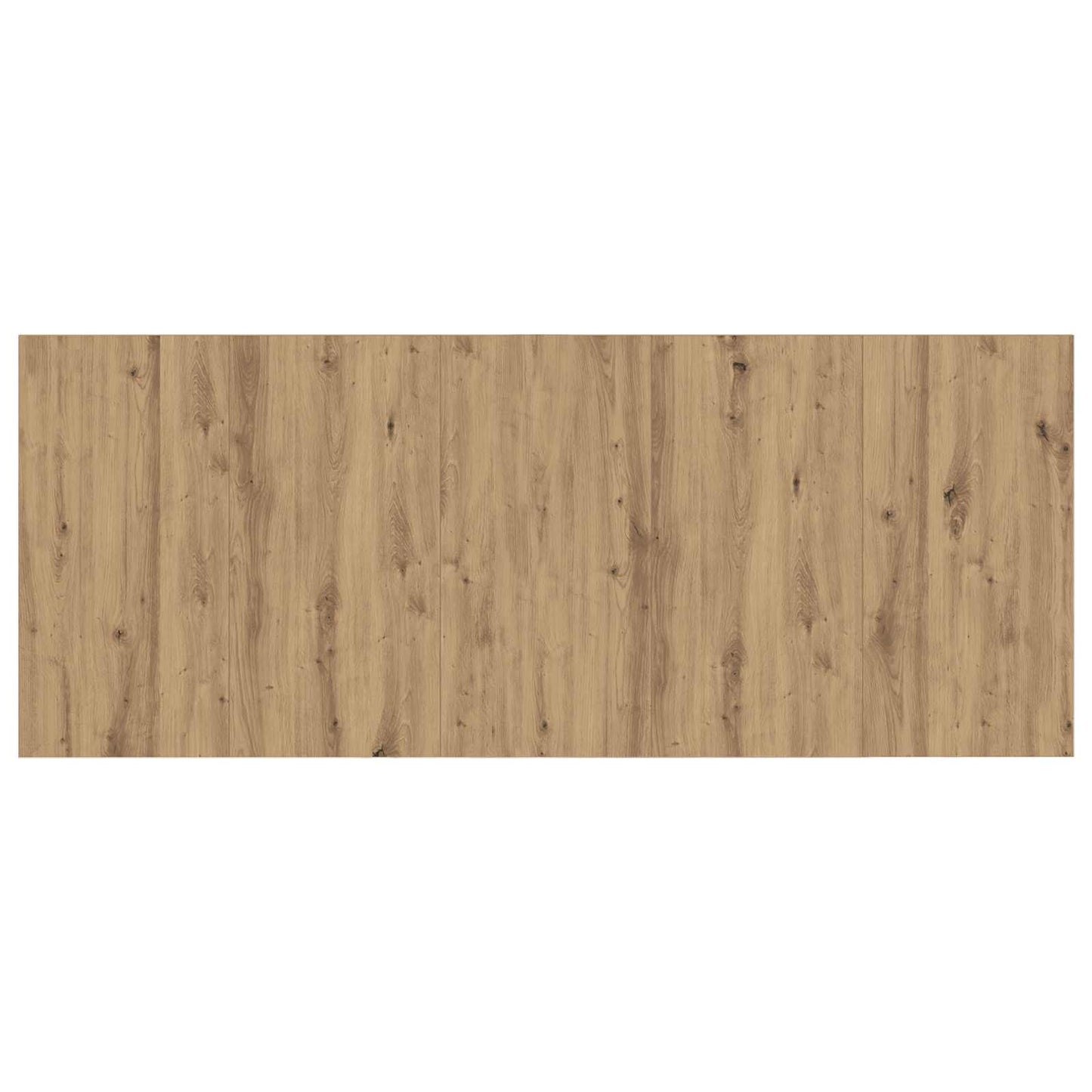 vidaXL Κεφαλή κρεβατιού με κομοδίνο με συρτάρι 3 pcs Artisan Oak