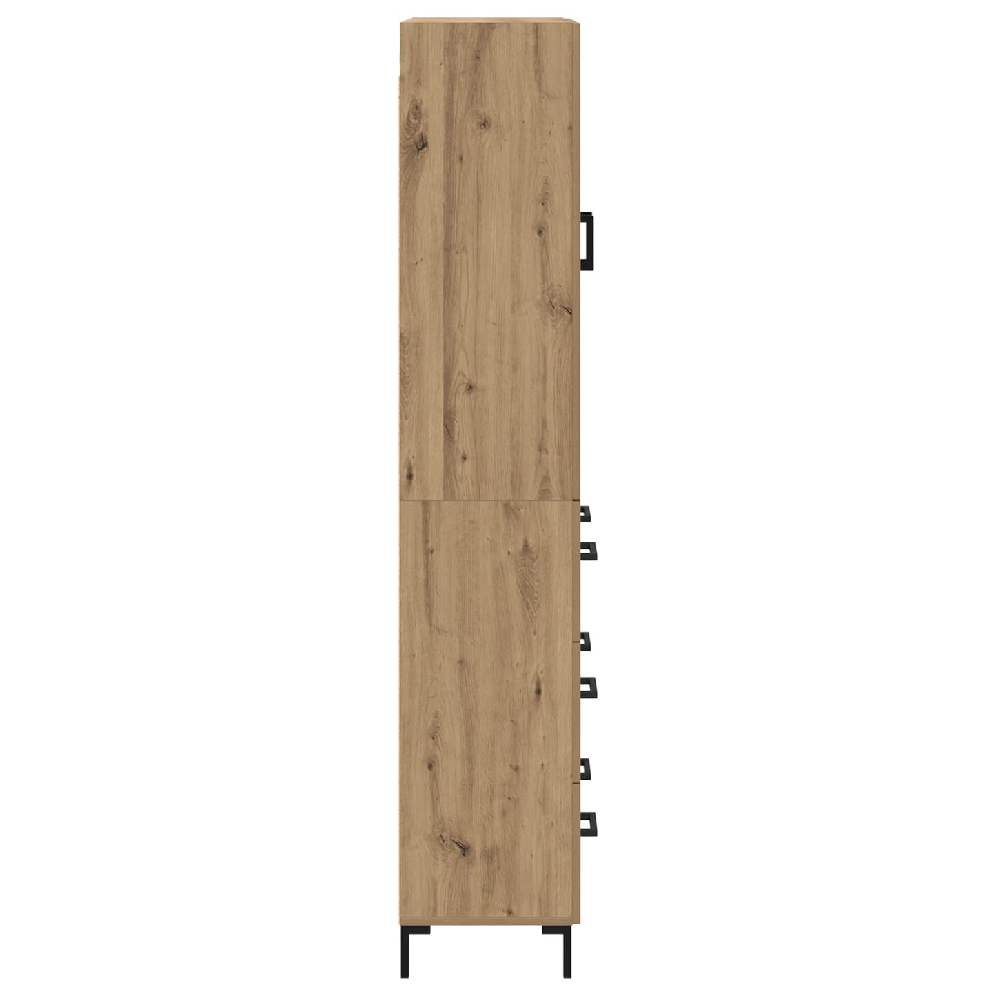 vidaXL Highboard Artisan Oak 69,5 x 34 x 180 εκ. Επεξεργασμένο ξύλο