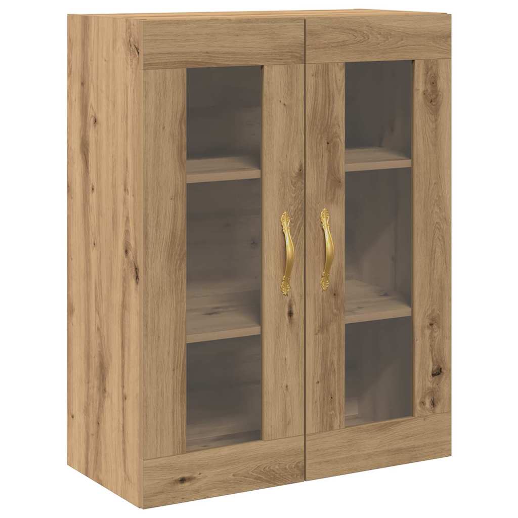 vidaXL Highboard Επιτοίχιο 2 pcs Artisan Oak 69,5 x 34 x 180 εκ.