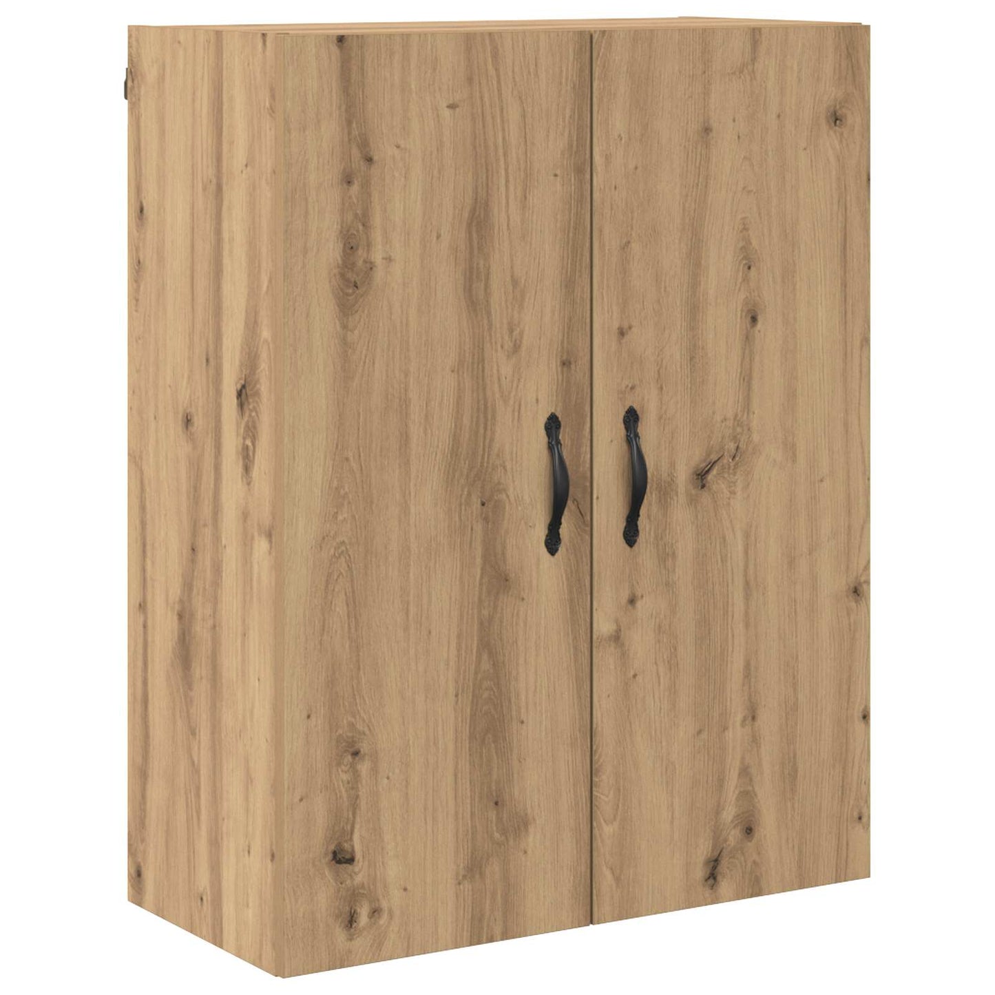 vidaXL Highboard 2 pcs Artisan Oak Μηχανική ξυλεία και γυαλί
