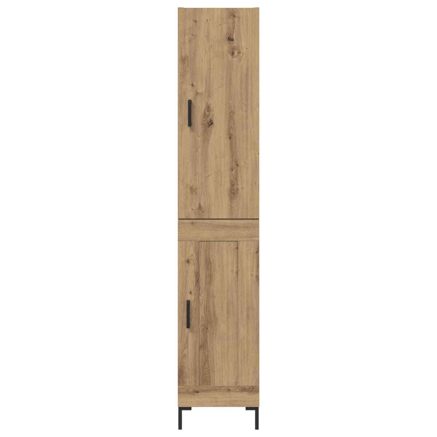 vidaXL Highboard Artisan Oak 69,5 x 34 x 180 εκ. Επεξεργασμένο ξύλο