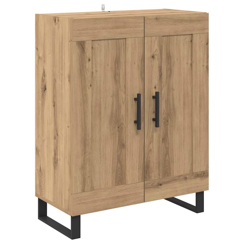 vidaXL Highboard Artisan Oak 69,5 x 34 x 180 εκ. Επεξεργασμένο ξύλο