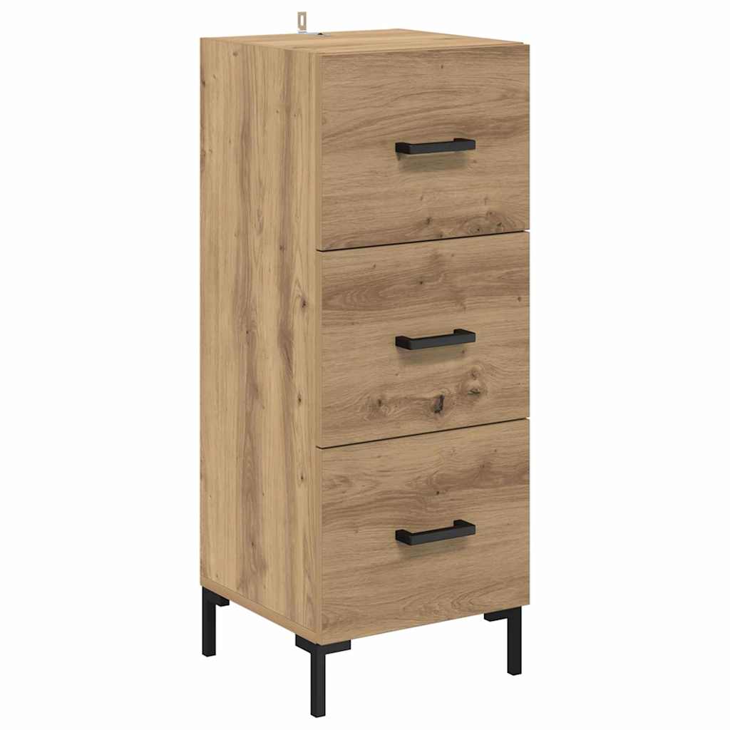 vidaXL Highboard Artisan Oak 69,5 x 34 x 180 εκ. Επεξεργασμένο ξύλο