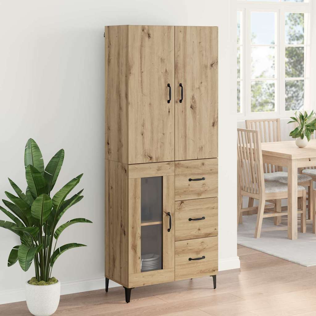 Highboard Artisan Oak 69,5 x 34 x 180 εκ. Επεξεργασμένο ξύλο