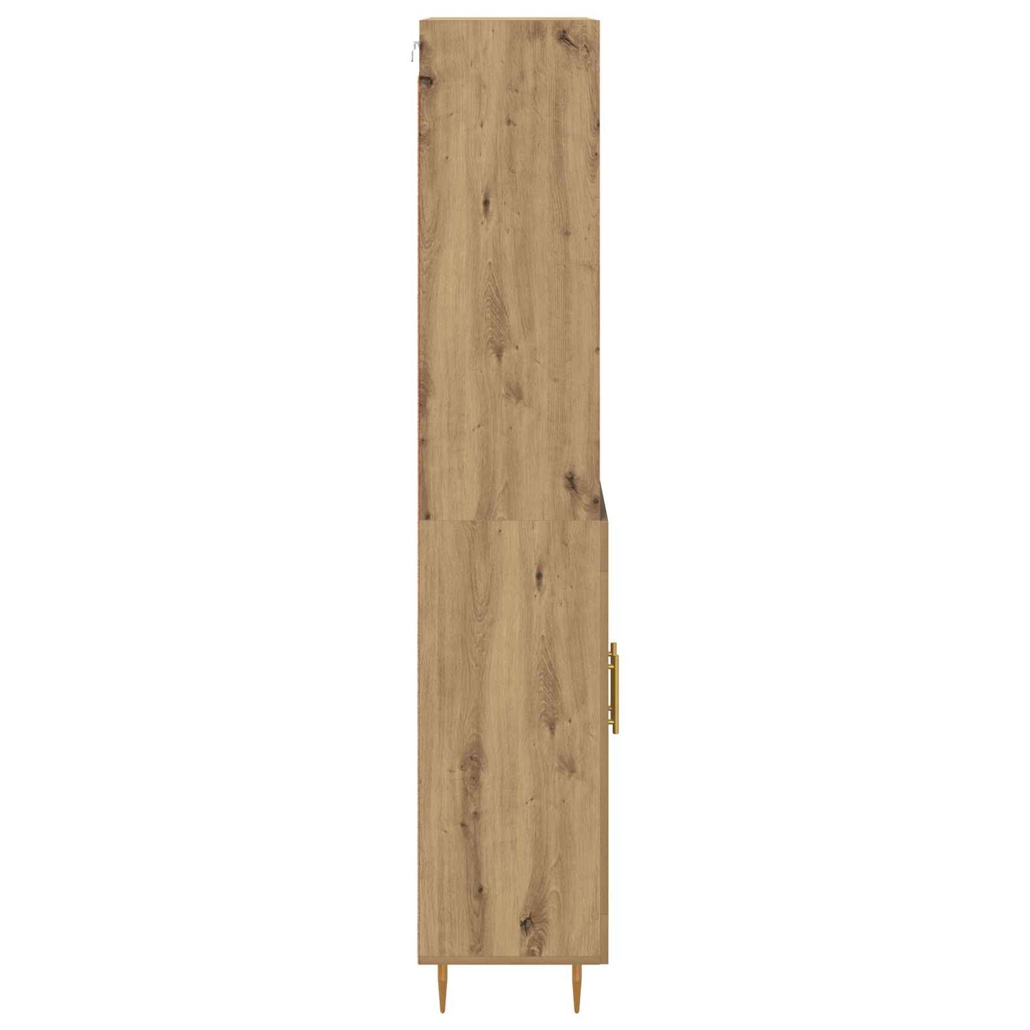 vidaXL Highboard Artisan Oak 69,5 x 34 x 180 εκ. Επεξεργασμένο ξύλο