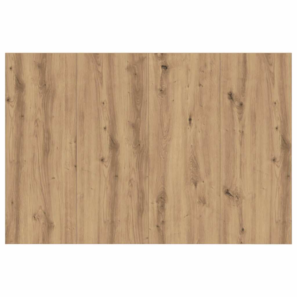 vidaXL Κεφαλή κρεβατιού με κομοδίνο με συρτάρι 3 pcs Artisan Oak