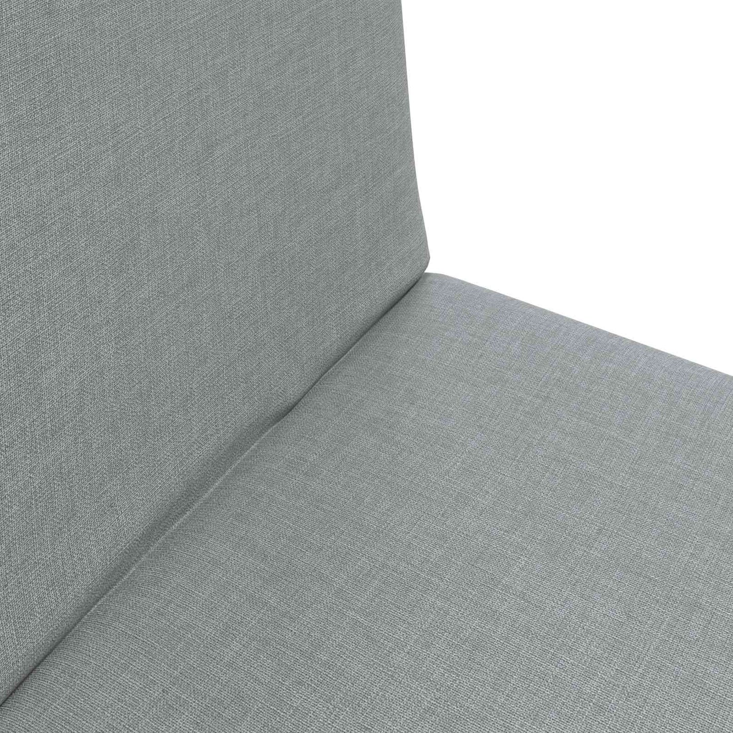vidaXL Καρέκλα Δαπέδου Ανοιχτό γκρι 54 x 64 x 59 εκ. ύφασμα