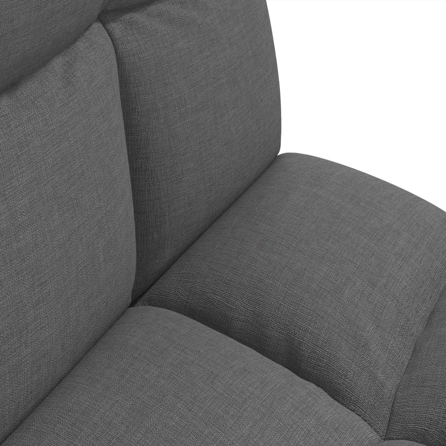 vidaXL Καρέκλα Δαπέδου Σκούρο Γκρι 50 x 61 x 57 εκ ύφασμα