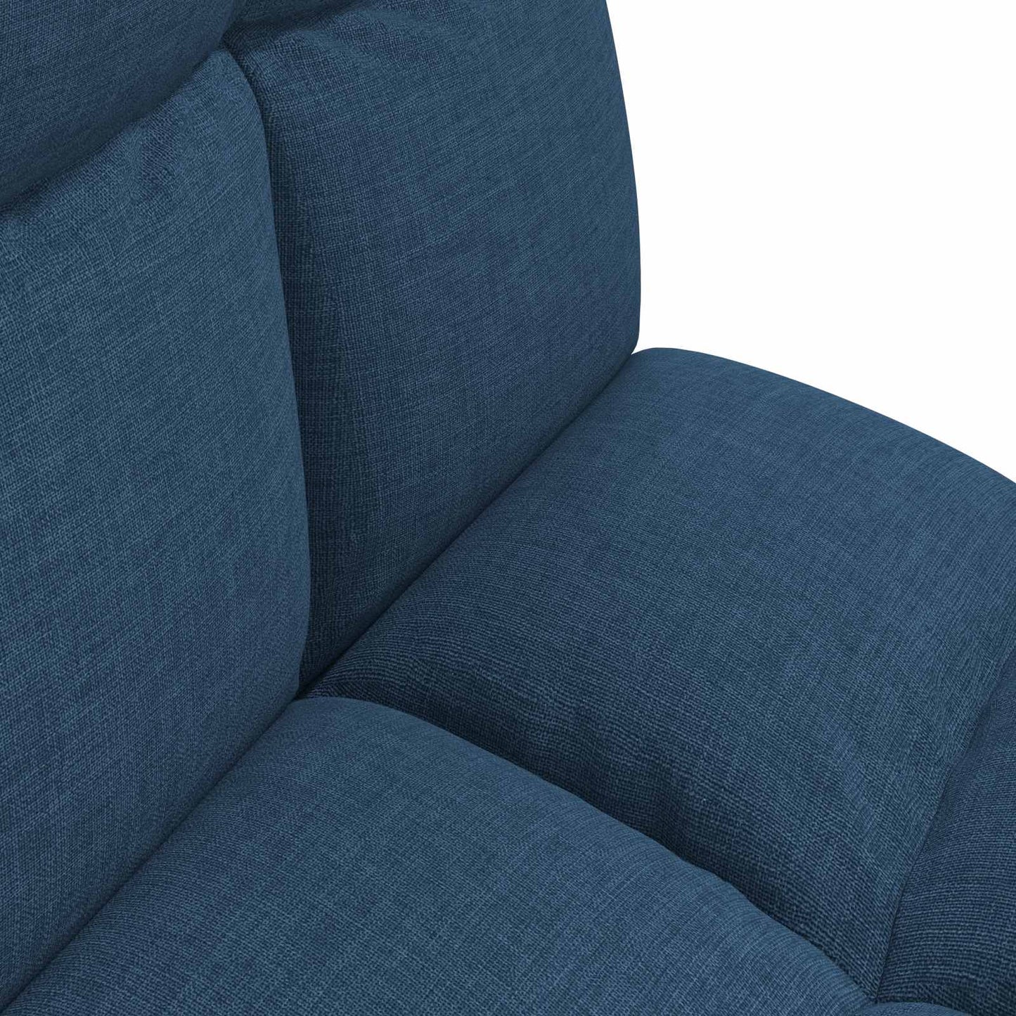 vidaXL Καρέκλα Δαπέδου Μπλε 50 x 61 x 57 εκ ύφασμα