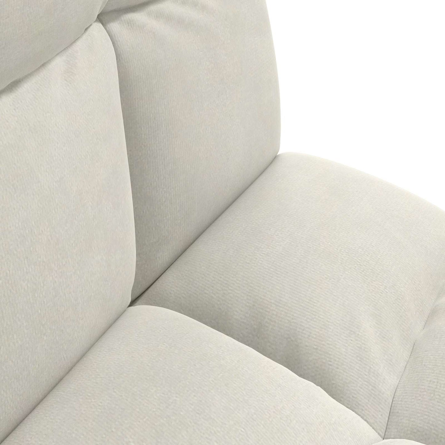 vidaXL Καρέκλα Δαπέδου Κρεμ 50 x 61 x 57 εκ Βελούδο