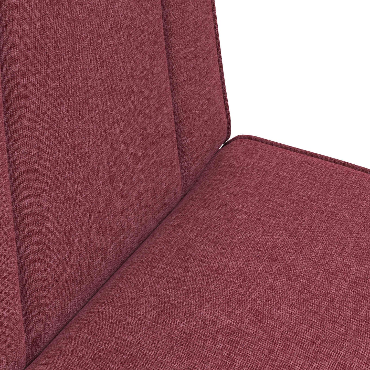 vidaXL Καρέκλα Δαπέδου Κόκκινο 50 x 73 x 60 εκ ύφασμα